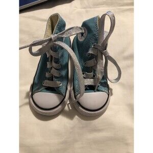 Converse Chuck Taylor All Star High Tops ToddlerSize 7 Teal Tennis Shoe Sneakers